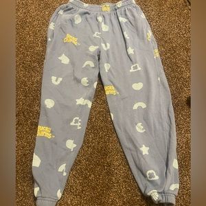 Blue lucky charm sweatpants/joggers